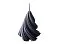 Свеча Елка, ароматическая, черная с серебристым напылением small_img_2