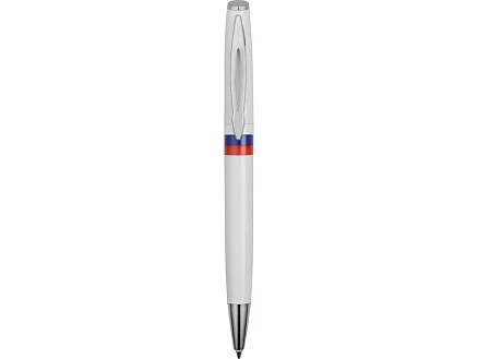 Ручка шариковая Отчизна, белый/триколор