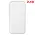 Внешний аккумулятор «Universal», 10 000 mAH, 5V 2.4 A ,белый_белый 1