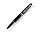 Ручка-роллер Waterman Expert, цвет: MattBlack, стержень: Fblk_ЧЕРНЫЙ МАТОВЫЙ, СЕРЕБРИСТЫЙ