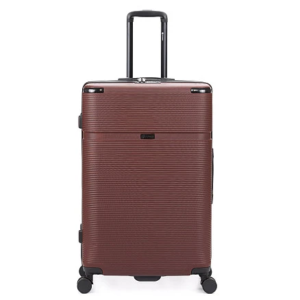 Чемодан TORBER Onego, бордовый, ABS-пластик, 69,5 х 46 х 26 см, 69 л