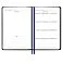 Ежедневник Alanis, недатированный, черный c синим small_img_2