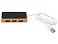 USB хаб с подсветкой лого Reedia S5, 3*USB, 1*Type C, бамбук, черный small_img_3