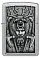Зажигалка ZIPPO Barbarian Design с покрытием Street Chrome, латунь/сталь, серебристая, 38x13x57 мм small_img_2