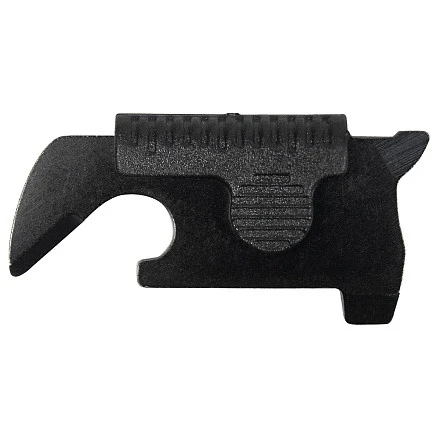 Карточка Tools leeds, 9 функций, инструменты из нержавеющей стали, корпус из полупрозрачного черного  пластика