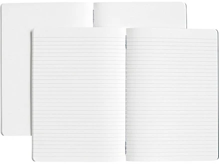 Комплект из двух блокнотов Karst® формата A5 с листами из каменной бумаги, slate grey