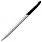 Ручка шариковая Dagger Soft Touch, черная_ЧЕРНАЯ
