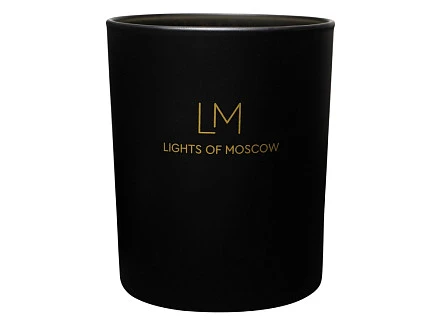 Ароматическая свеча в черном стакане Mystery, коллекция Exclusive, 250 мл