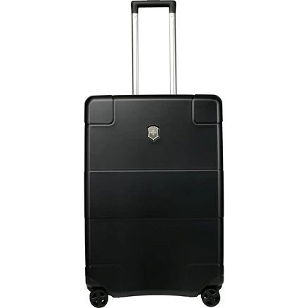Чемодан VICTORINOX Lexicon, чёрный, 100% поликарбонат, 45x28x68 см, 73 л