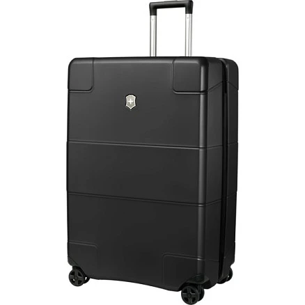 Чемодан VICTORINOX Lexicon, чёрный, 100% поликарбонат, 50x32x75 см, 105 л