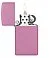 Зажигалка ZIPPO Slim® с покрытием Pink Matte, латунь/сталь, розовая, матовая, 29x10x60 мм small_img_3