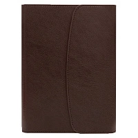 Ежедневник в суперобложке Country Bergamo Romanee A5+, коричневый, недатированный, в твердой обложке, в подарочной коробке