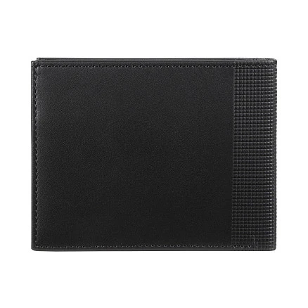 Портмоне VICTORINOX Altius Alox с защитой от сканирования RFID, чёрное, натуральная кожа, 9 x1x11 см
