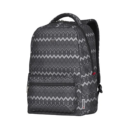 Рюкзак WENGER Colleague 16'', серый с рисунком, полиэстер, 36 x 25 x 45 см, 22 л
