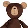 Игрушка Beastie Toys, мишка с белым шарфом small_img_5