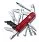 Нож перочинный VICTORINOX CyberTool M, 91 мм, 32 функции, полупрозрачный красный_КРАСНЫЙ