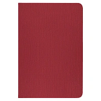 Блокнот Forest Alfa Polo Linen А5, недатированный, в твердой обложке, красный