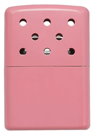 Каталитическая грелка ZIPPO, алюминий с покрытием Pink, розовая, матовая, на 6 ч, 51x15x74 мм