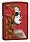 Зажигалка ZIPPO Classic с покрытием Candy Apple Red™, латунь/сталь, красная, глянцевая, 38x13x57 мм_КРАСНЫЙ