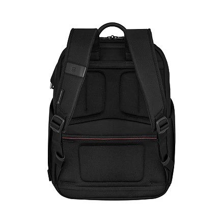 Рюкзак VICTORINOX Architecture Urban2 City Backpack 14'', черный, полиэстер/кожа, 30x19x42 см,17 л