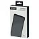 Внешний аккумулятор (powerbank)  «WeCharge Soft Touch»,  10 000 mAH, Power Delivery (PD) 25.5W, со светящимся логотипом после гравировки, c цифровым дисплеем для контроля заряда, черный small_img_5