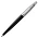 Ручка шариковая Parker Jotter Originals Black Chrome CT, черная_черная