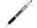 Шариковая ручка Trim, черный_ЧЕРНЫЙ/БЕЛЫЙ