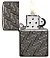 Зажигалка ZIPPO Armor™ с покрытием High Polish Black Ice®, латунь/сталь, чёрная, 38x13x57 мм small_img_3