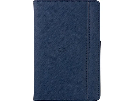 Органайзер с функцией беспроводной зарядки Manner, 5000 mah, темно-синий (Р)
