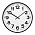 Часы настенные ChronoTop, черные_черные