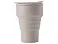 Силиконовый складной стакан GoCup, бежевый small_img_2