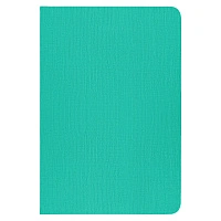 Блокнот Forest Alfa Polo Linen А5, недатированный, в твердой обложке, бирюзовый