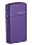 Зажигалка ZIPPO Slim® с покрытием Purple Matte, латунь/сталь, фиолетовая, матовая, 29x10x60 мм_ФИОЛЕТОВЫЙ
