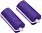 Бигуди резиновые Dewal Beauty d 25ммx70мм(10шт) сиреневые_ФИОЛЕТОВЫЙ