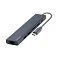 USB Type-C хаб 7-в-1, HDMI, Power Delivery, 2xUSB 3.0, RJ45, microSD/SD, графит, Deppa small_img_2