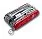 Нож перочинный VICTORINOX Swiss Champ XLT, 91 мм, 49 функций, полупрозрачный красный_КРАСНЫЙ