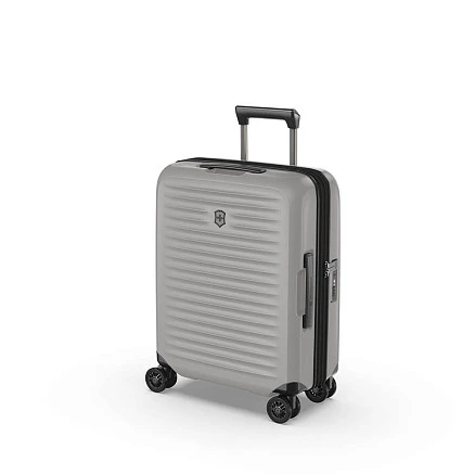 Чемодан VICTORINOX Airox Advanced, серо-белый матовый, 100% поликарбонат Makrolon, 40x20x55 см, 33 л
