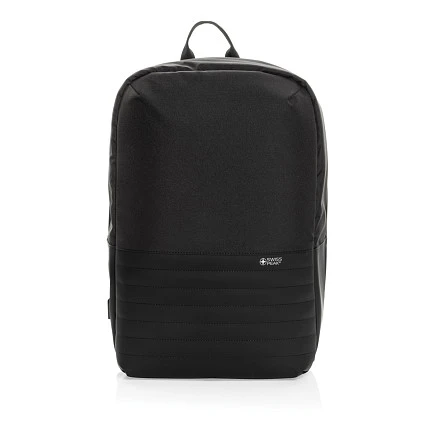 Антикражный рюкзак для ноутбука Swiss Peak с RFID-защитой из rPET AWARE™, 15,6’’