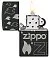 Зажигалка ZIPPO Classic с покрытием Black Matte, латунь/сталь, черная, матовая, 38x13x57 мм small_img_3