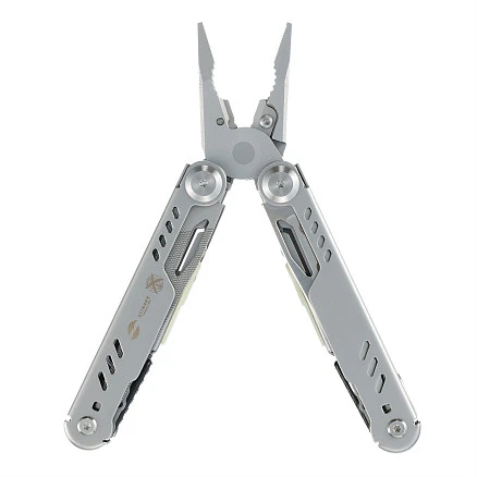 Мультитул Stinger, 110 х 27 мм, 21 функция, сталь, серебристый, в картонной коробке, в комплекте нейлоновый чехол