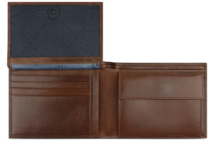 Портмоне BUGATTI Nobile,с защитой данных RFID, коньячного