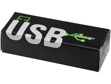 USB-флешка на 16 Гб Rotate Basic, белый