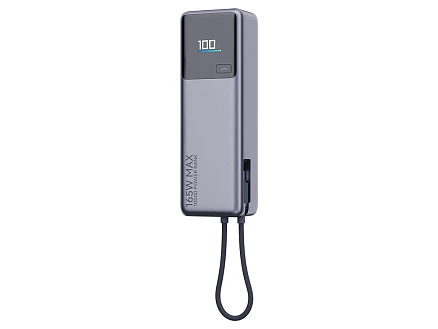 Внешний аккумулятор со встроенным кабелем Xiaomi 165W Power Bank 10000mAh (Integrated Cable) GL