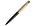 Шариковая ручка Parker 51 DELUXE BLACK GT, стержень: M, цвет чернил: black, в подарочной упаковке._черный, золотистый