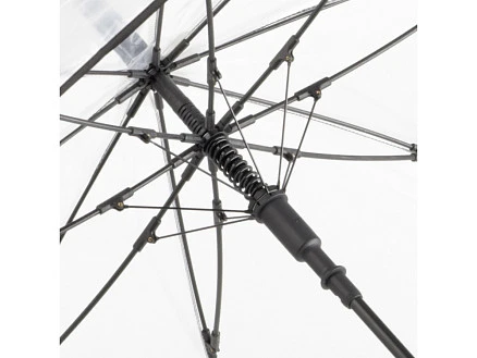 Зонт 7112 AC regular umbrella FARE® Pure  transparent-black