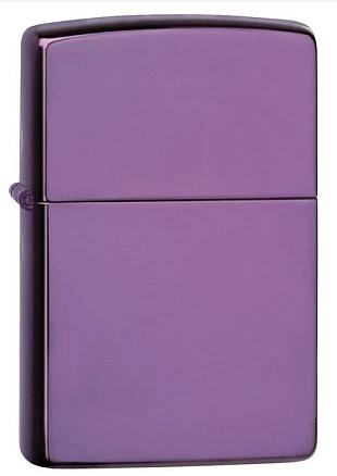 Зажигалка ZIPPO Classic с покрытием Abyss™, латунь/сталь, фиолетовая, глянцевая, 38x13x57 мм