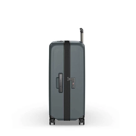 Чемодан VICTORINOX Airox Advanced, серо-синий матовый, 100% поликарбонат Makrolon, 50x32x75 см, 103