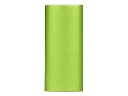 Портативное зарядное устройство Квазар, 4400 mAh, зеленое яблоко