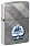 Зажигалка ZIPPO Gleaming Spade Design с покрытием Diagonal Weave, латунь/сталь, серебристая, матовая, 38x13x57 мм_СЕРЕБРИСТЫЙ