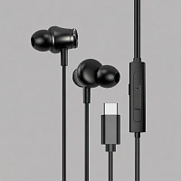 Стереогарнитура Stereo Aura ANC, USB-C, черный, Deppa